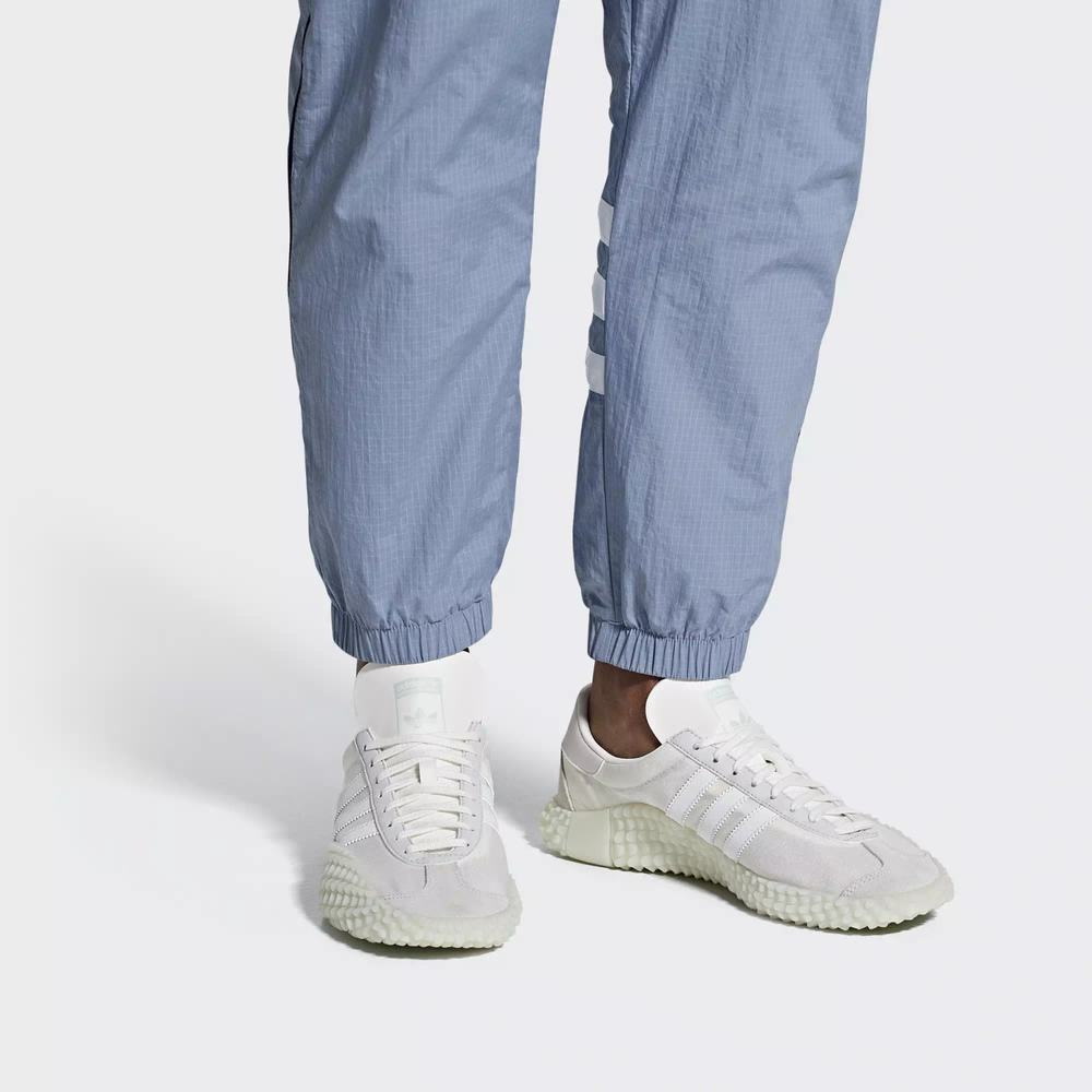 Adidas CountryxKamanda Tenis Blancos Para Hombre (MX-63407)